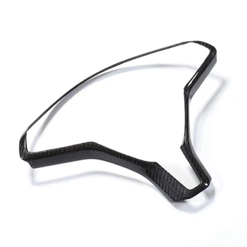 

Steering Wheel Trim Cover for Tesla Model S X Accessories Real Carbon Fiber Car Inner Steering Wheel Frame Decorative
