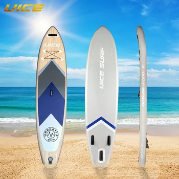

SUP 335/320/305 Wood Grain Inflatable Sup Board Stand Up Paddle Board Multifunctional Yoga Fishing Surfboard With Accessories