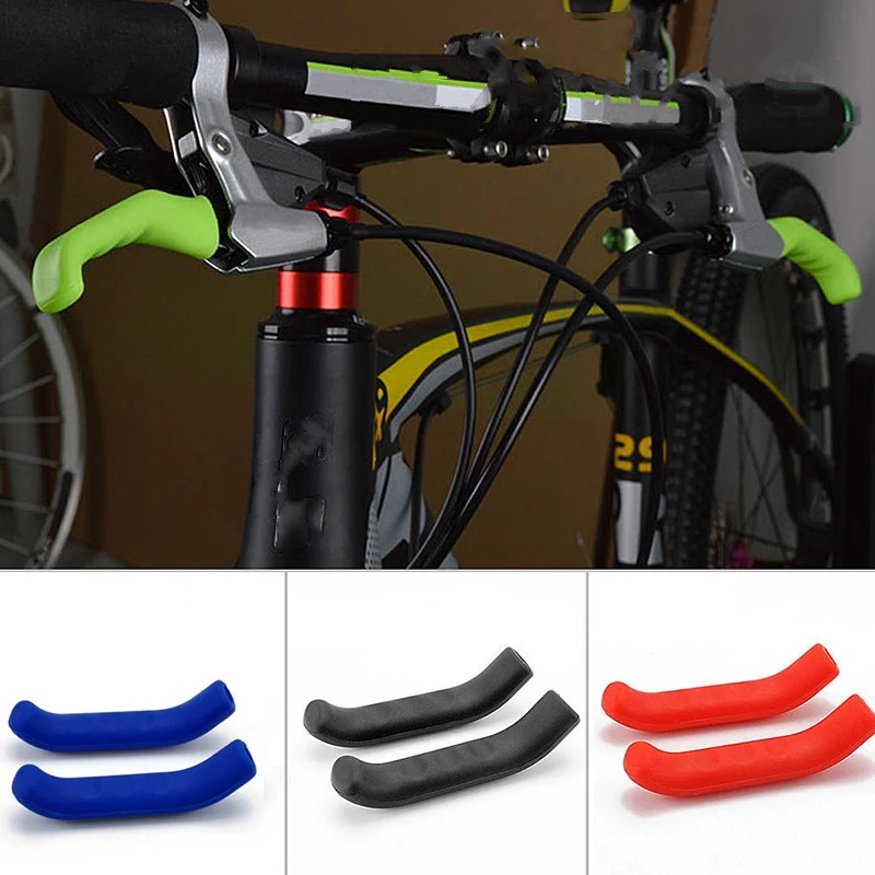 Bicycle Brake Handle Cover Anti Slip Gel Sleeve 1 Pair