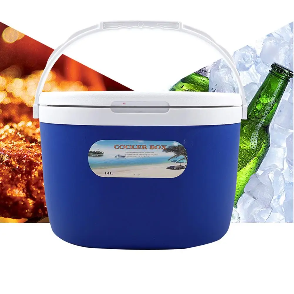 14L открытый инкубатор портативный ящик для хранения еды автомобильный Холодильный контейнер рыболовная коробка холодильник для путешествий