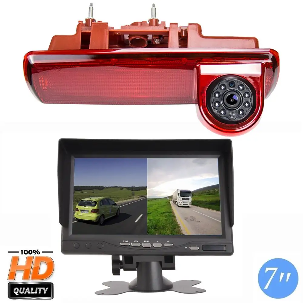 Freezzmi Car Brake Light Rear View Camera for Renault Trafic X82 Mk3 Opel Vivaro Nissan Primastar Talento + 7 inch Monitor Kit
Freezzmi Car Brake Light Rear View Camera for Renault Trafic X82 Mk3 Opel Vivaro Nissan Primastar Talento + 7 inch Monitor Kit