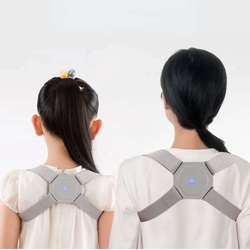 Intelligent Posture Corrector Back Trainer Clavicle Spine Shoulder Correction Smart Tips Adjustable Length Support | Красота и