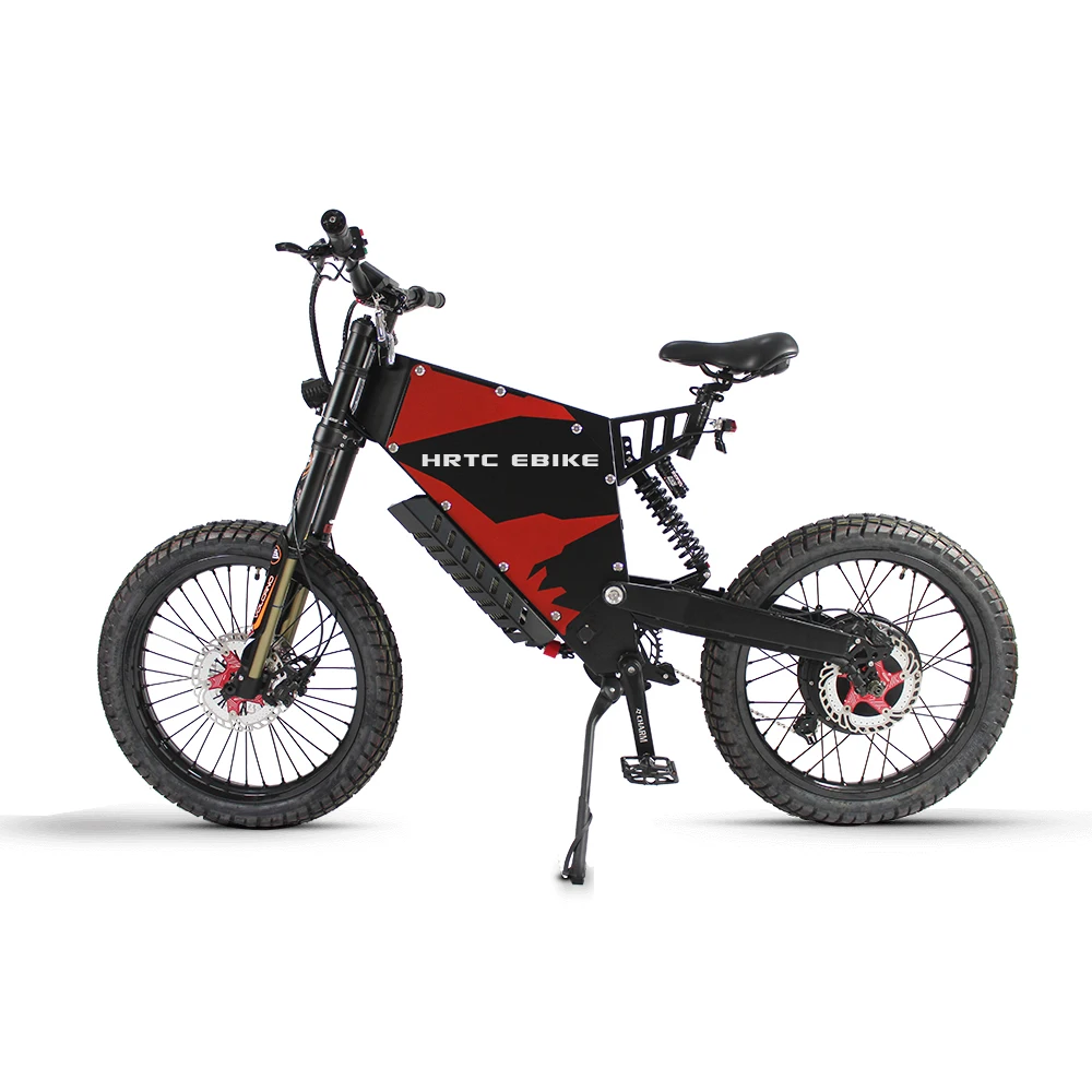72V 5000W electric mountain bike front 