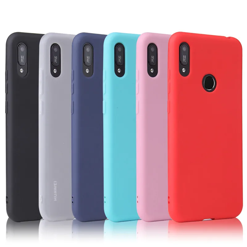 Чехол карамельных цветов для Huawei Y9 Y7 2019 Y6 Y5 Prime 2018 P20 P9 P10 P30 Honor 10 9 Lite 7C 7A Pro 8X 8C 10i