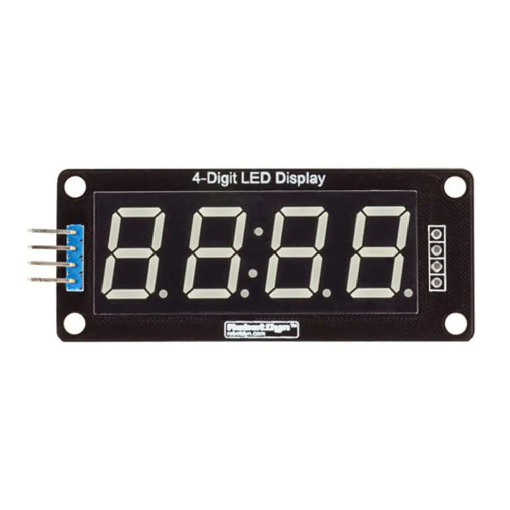 

1pcs TM1637 4 Bits Digital LED Display Module For arduino 7 Segment 0.36Inch Clock RED Anode Tube Four Serial Driver Board Pack