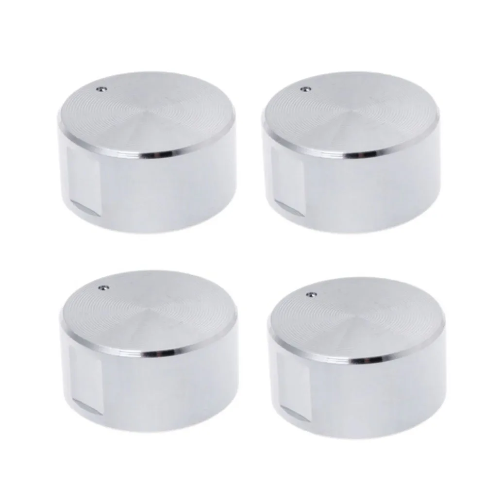 Stoves Cooker Knobs,oven Knob 4pcs,zinc Alloy 6mm Universal Silver Gas