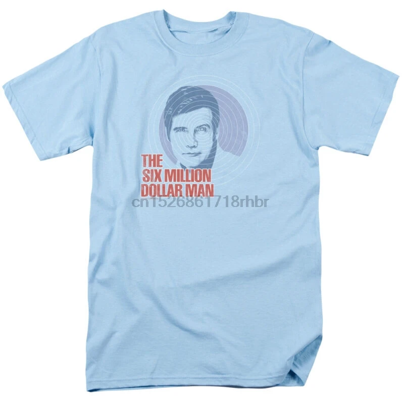 Six Million Dollar Man Bionic Eye Auston I SEE YOU Лицензионная футболка всех размеров |