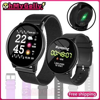 

W8 Smart Watch Men Women Blood Pressure Sport Wristband Fitness tracker Blood Monitor Smartwatch for ios Android pk ky108 119p