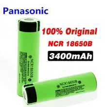 Panasonic Оригинальная 18650 батарея NCR18650B 3,7 v 3400 mah 18650 литиевая аккумуляторная батарея для линейных батарей