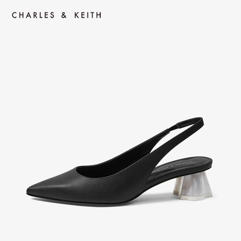 CHARLES＆KEITH Новинка на Весну и Лето2020CK1 61720045Женские Босоножки среднем каблуке с