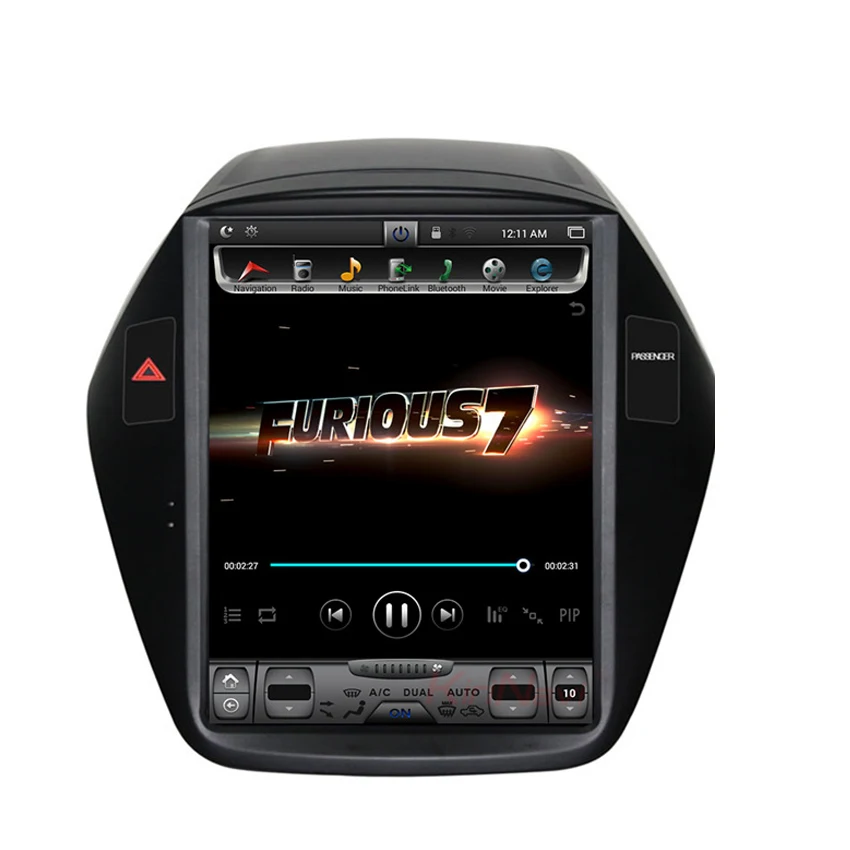 Liislee для hyundai Tucson IX35 Android мультимедийный плеер Автомобильный сенсорный экран gps навигация поддержка Carplay