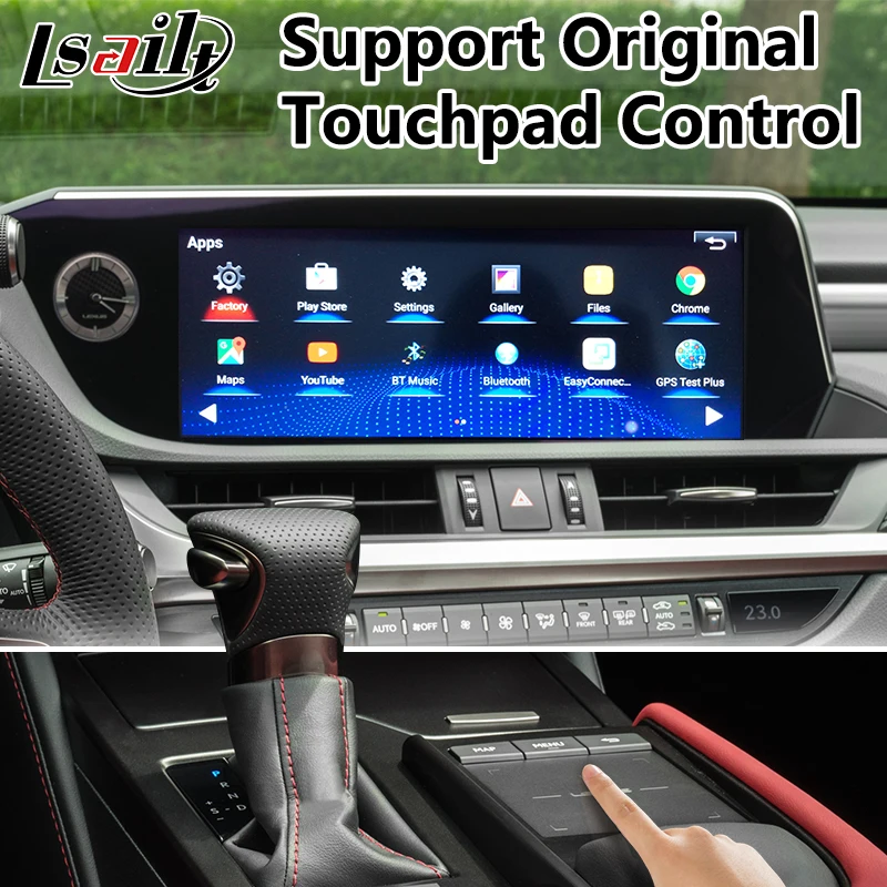 Lsailt Android 7,1 мультимедийный видео интерфейс для Lexus ES300h ES 300h сенсорная панель управления gps навигация 10,25 дюймов экран