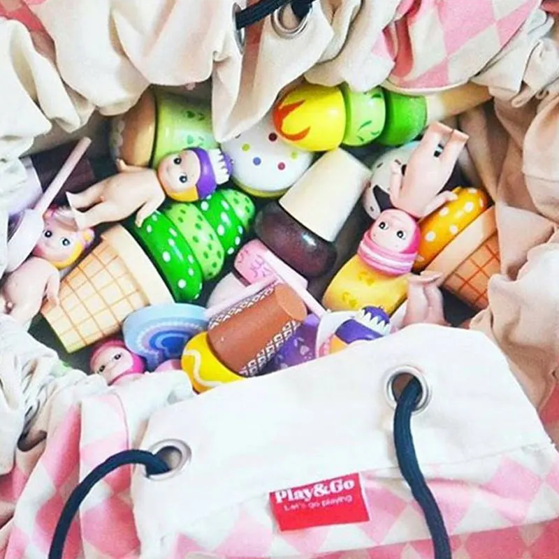Сумка для хранения игрушек, игровой коврик