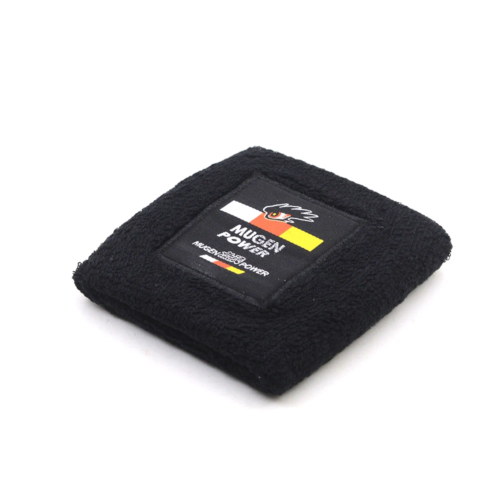 1PC Universal JDM Style Auto Car Brake Clutch Oil Reservoir Tank Cover Oil Catch Tank Cover Socks car brake clutch oil tank cover