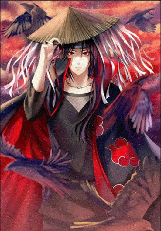

5D DIY Full Diamond Diamond Painting Japan Anime Naruto Sasuke Kakashi Embroidery Set Cross Stitch Mosaic Holiday Decoration Gif