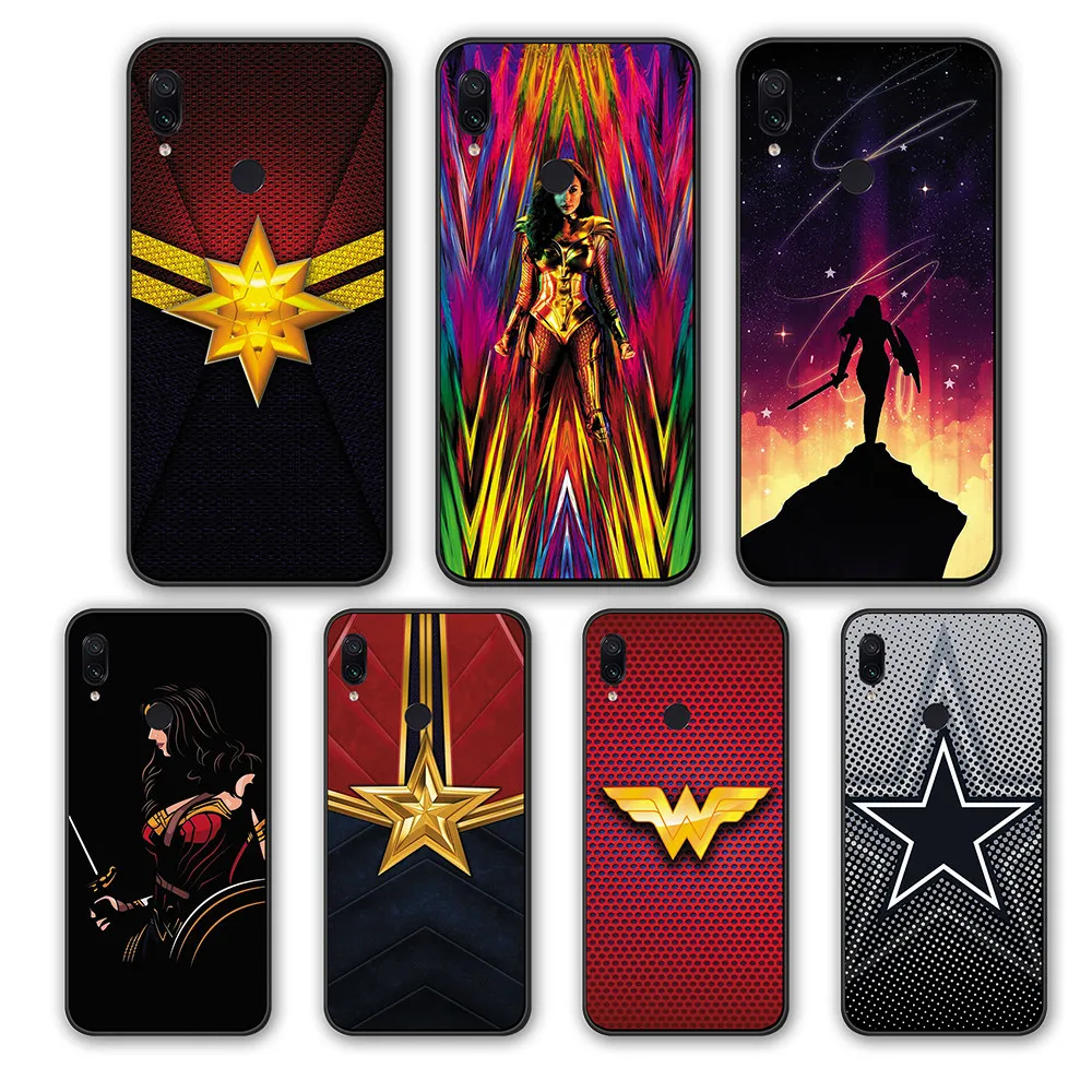 Чехол Wonder Woman из силикона и ТПУ чехол для Xiaomi Redmi 4A 5A 6A 5Plus S2 K20 GO Note 7 8 5 6 Pro Note7pro |