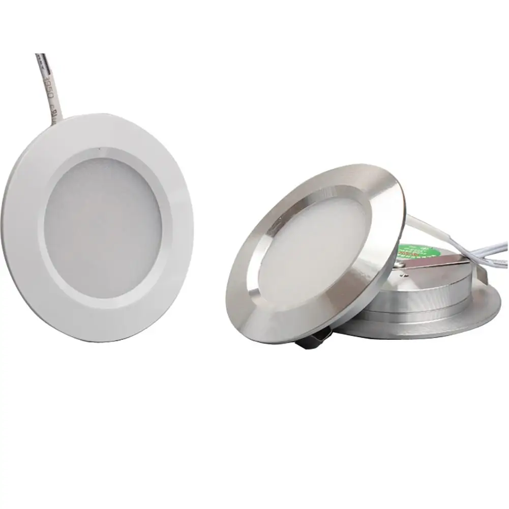 

6 pcs Light with HUB Adapter12V Low Voltage Ultra-Thin Concealed Mini LED Downlight LED Display Cabinet Light Kitchen Cabinet Li