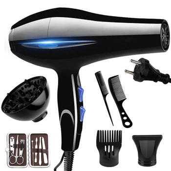 

2200W Powerful Professional Hair Dryer 5 Gear Tools Dryer Negative Ion Hair Dryers Electric Blow Dryer Hot / Cold Air Blower Fan