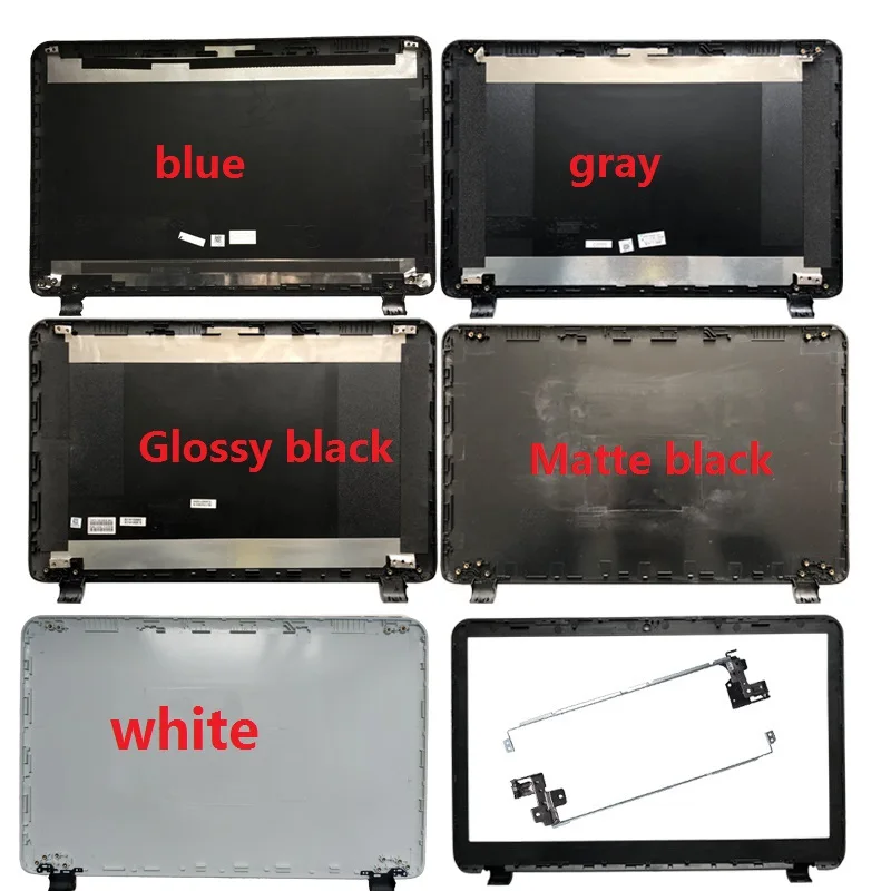 Ноутбук Топ LCD задняя крышка LCD/LCD передняя рамка/Петли для HP 15-G001XX 15-G010DX 15-g011nl 256 15 6