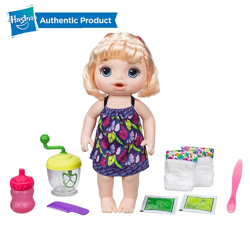 Hasbro Baby Alive сладкие ложки Детские кавайные платья куклы для девочек мягкая милая кукла-девочка игрушки мягкие куклы гуманоиды подарок для детей