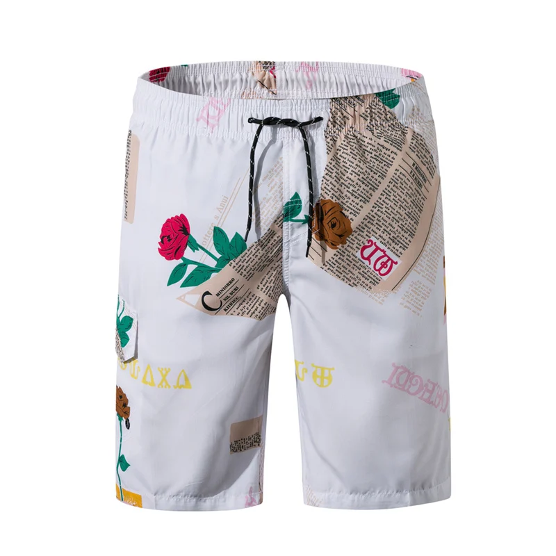 2020 New Men Street Wear Workout Sets Summer Men's Board Shorts Surf Shirts Male Print Floral Beach Wear Swimming Shorts 5XL 2020 New Men Street Wear Workout Sets Summer Men's Board Shorts Surf Shirts Male Print Floral Beach Wear Swimming Shorts 5XL