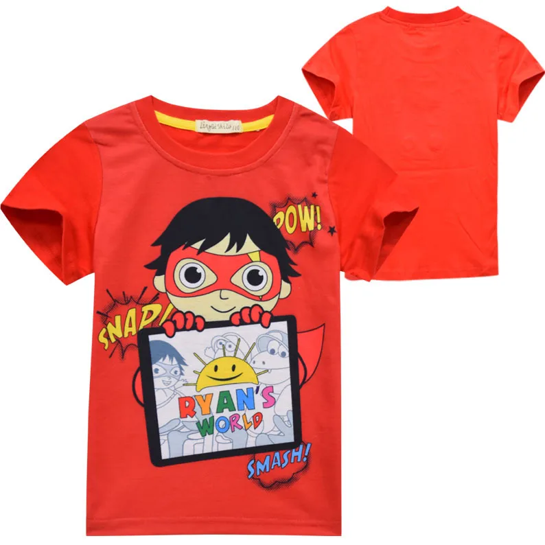 KID'S T-shirt Ryan Toys Review New Style CHILDREN'S Short-sleeved T-shirt T8452