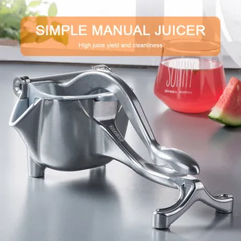 

1PC Aluminum Alloy Manual Juicer Pomegranate Juice Squeezer Pressure Lemon Sugar Cane Juice Kitchen Fruit Tool Juicer