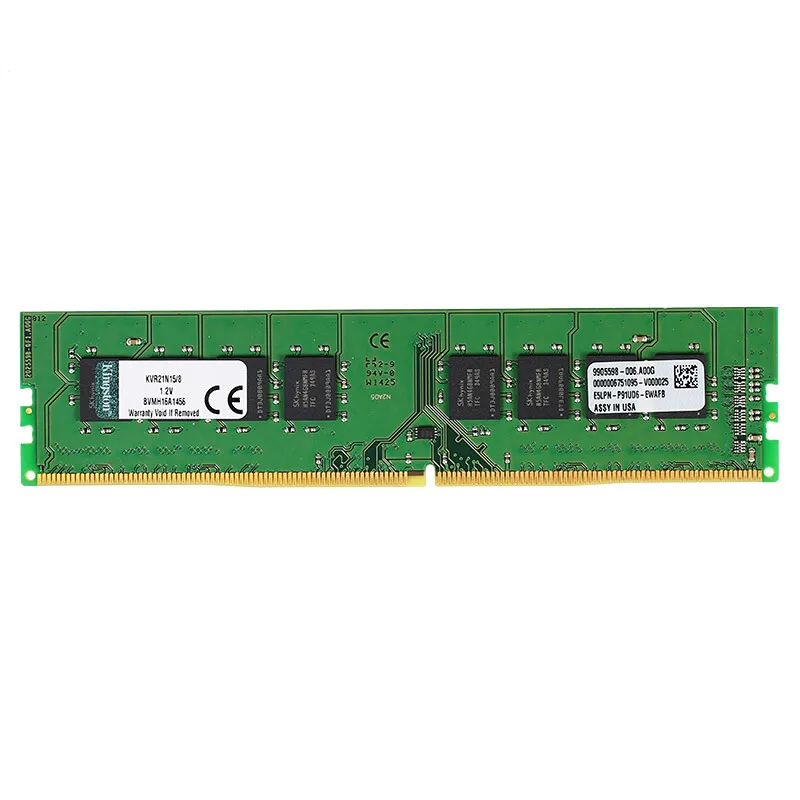 Оперативная память Kingston DDR4 8 ГБ 4 Гб 2133 МГц ddr4 1 2 В CL15 288pin настольная для игр