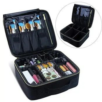 

New Cosmetic Bag Multi-function Handheld Makeup Storage Bag Pouch Cosmetic Brushes Toiletry Organizer Bag