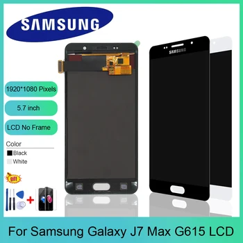 

5.7'' AMOLED G615 LCD For Samsung J7 MAX LCD Display With Digitizer Touch Screen Assembly For Samsung G615 G615F LCD Screen