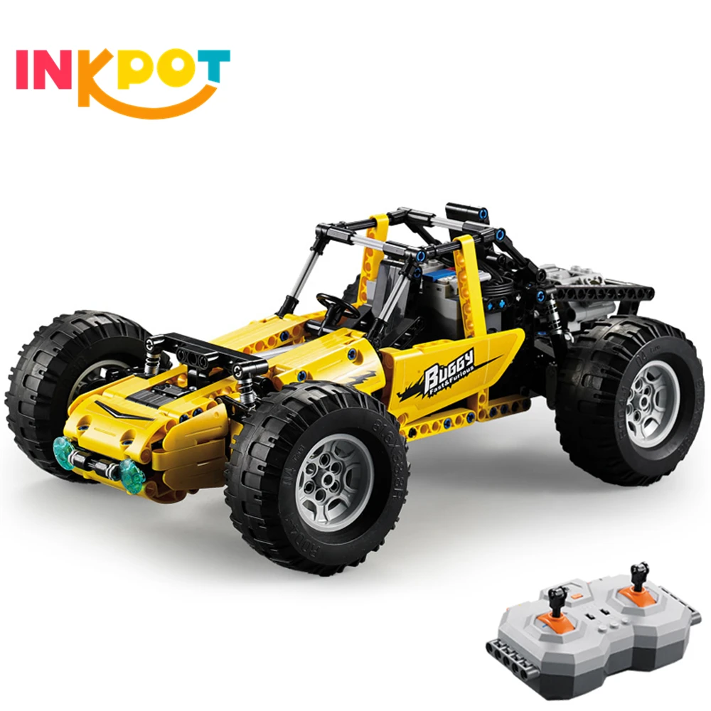 

522pcs RC Car Buggy Building Blocks 2.4G Technic Remote Control All Terrain Off-Road Climbing Truck Bricks Toy Gift for Children