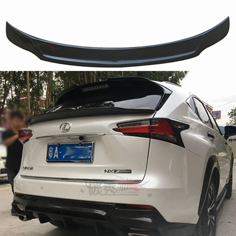 Спортивный задний Средний спойлер из углеродного волокна 5D для Lexus NX200/200t/300H |