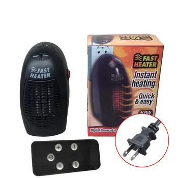 

Creative Portable Second Generation Heaters Fast Heater Home Office Multi-Function Mini Heater 400W With Remote Control