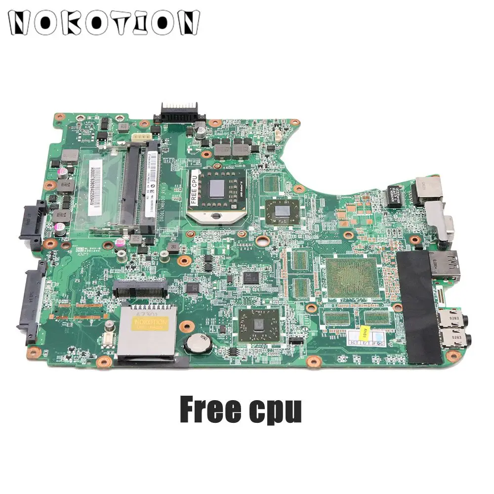 Материнская плата NOKOTION A000076380 DA0BL7MB6D0 для TOSHIBA Satellite L655D L650D материнская ноутбука S1