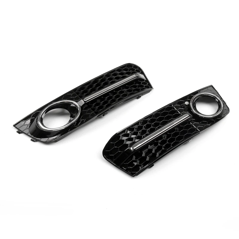 Автомобильный передний бампер противотуманный светильник гребень решетки гриль