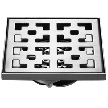 

304 Stainless Steel Bathroom Shower Floor Shower Large Floor Drains Shower Drain Cover Deodorant Floor Drain Strainer Hotel 15