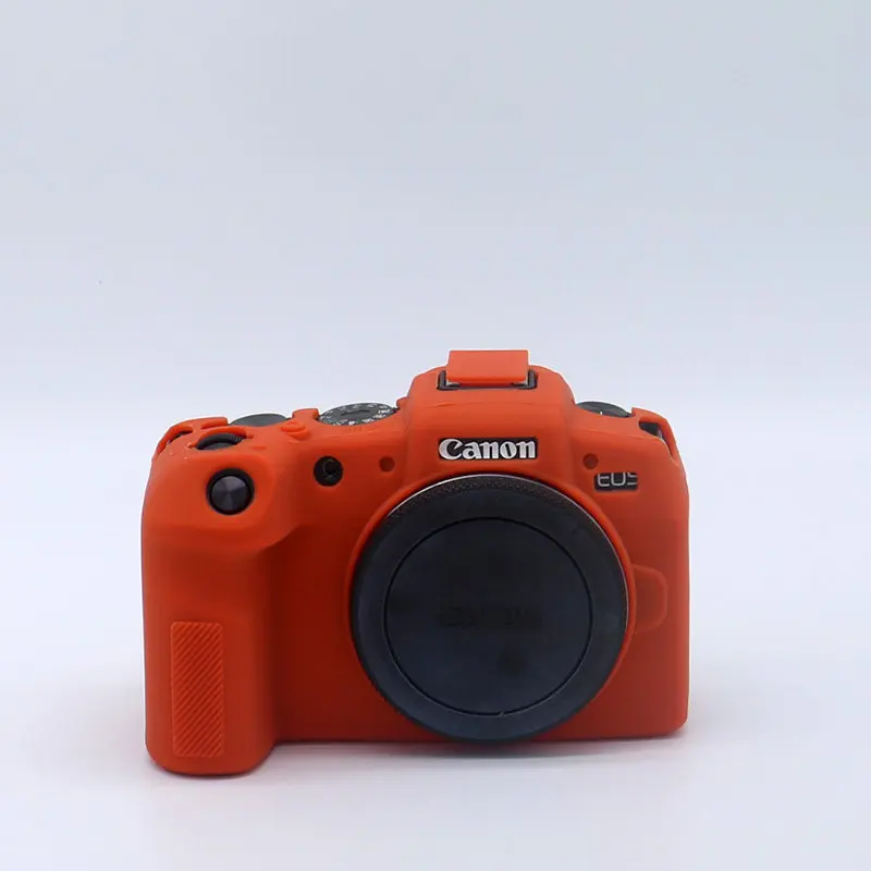 Orange Силиконовая кожа брони чехол Защитная крышка для Canon EOS RP беззеркальная цифровая камера только - Цвет: Orange