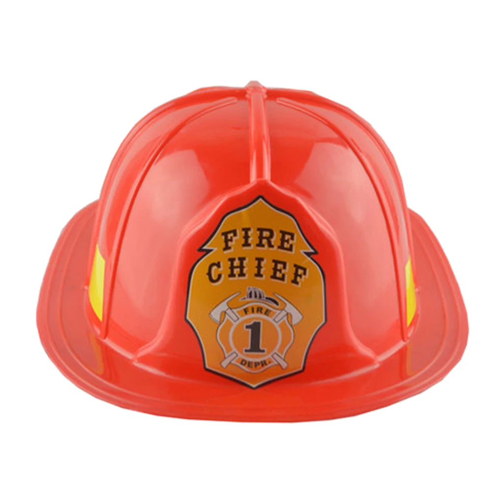 Red Fireman Firefighter Costume Fancy 