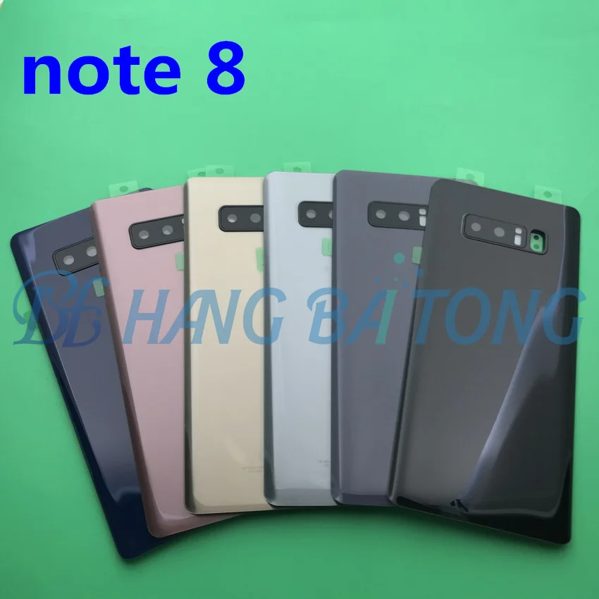 

Rear Back Cover NOTE8 Battery Cover Back Glass Door Samsung Galaxy NOTE 8 N950 N950F SM-N950FD Housing Back Battery Cover