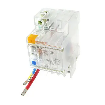 

Transparent 3P+N RCCB Residual Current Circuit Breaker DZ47LE