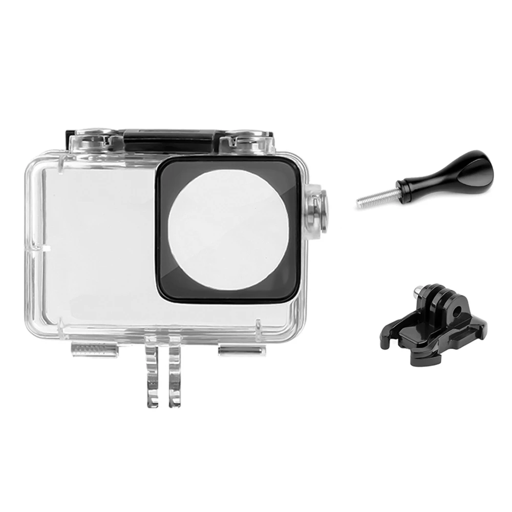 60 м подводный водонепроницаемый корпус чехол для дайвинга для DJI Osmo экшн-Спортивная камера с пряжкой базовое крепление и винт