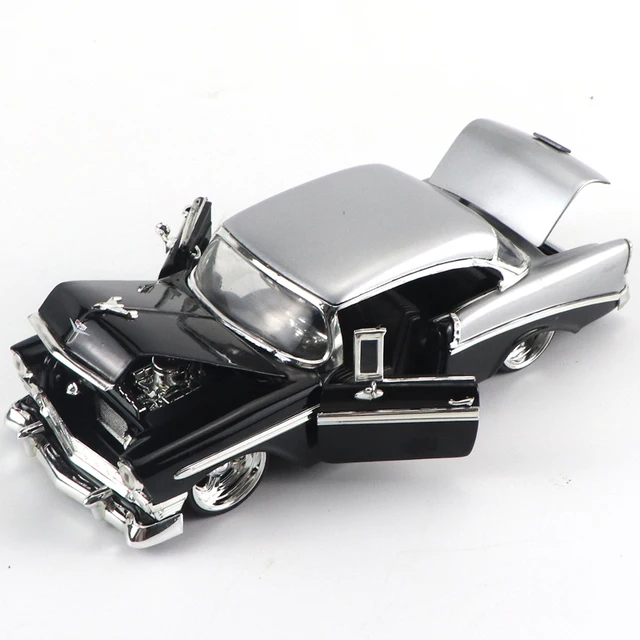 CAR MODEL JADA 1/24 1956 CHEVY BEL AIR BIGTIME MUSCLE METALS DIECAST 5