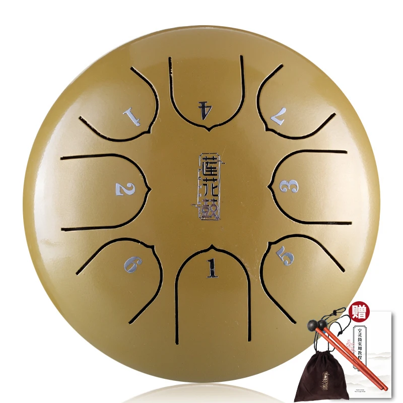 PROD 1005002123897076 Tongue Drum 6 Inch Steel Tongue Drum Set 8 Tune
Hand Pan Drum Pad Tank Sticks Carrying Bag Percussion Instruments
Accessories