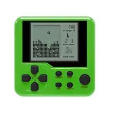 Новая детская портативная игровая консоль Tetris желтый, белый, красный, зеленый, синий портативные мини-игры портативные игрушки