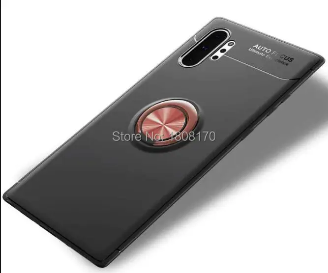 C-Ku для samsung Galaxy NOTE10 Pro автомобильный Магнитный чехол-подставка для huawei NOVA 5 P20 Lite крепление на палец кольцо ТПУ крышка 50 шт