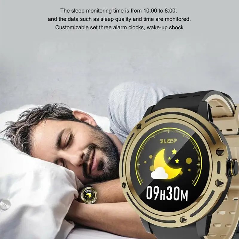 V5 Smart Bracelet 1.3 Inch Color Screen Heart Rate Health Monitor Waterproof Watch Pedometer Sleep Bracelet Pressure Blood D8N5