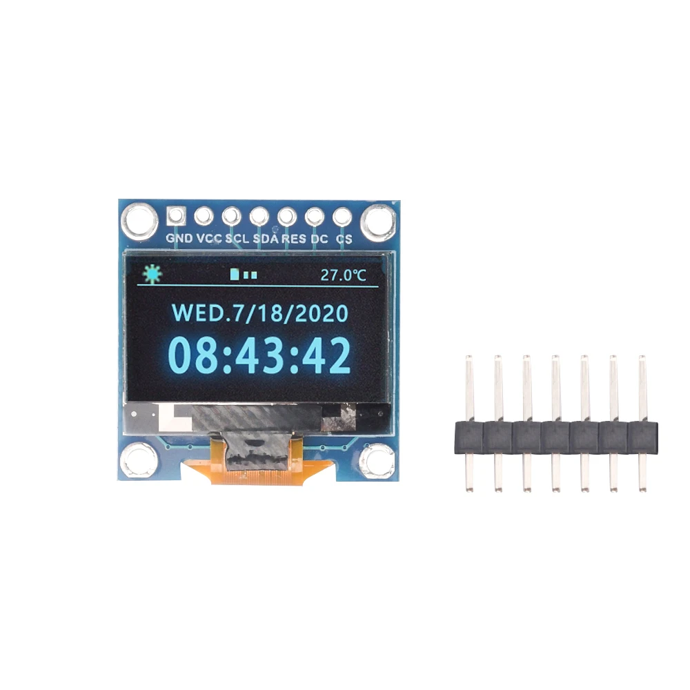 6/7 Pin 0.96" SSD1315 White/Blue/Yellow blue 0.96 inch OLED 128X64 OLED Display Module 0.96" IIC I2C Communicate For Arduino
