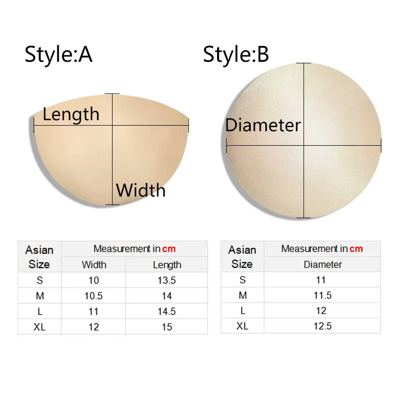 Bikini Padding Removable Inserts Women Breathable Bra's Replacement Pads Sexy Breast Enhancer Push Up Cups Sponge Chest Pad