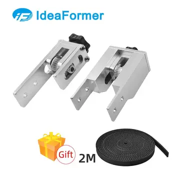 

2020 X axis V-Slot + 2040 Y axis timing belt Stretch Straighten tensioner 1 set 2m timing belt for free 3d printer Ender 3