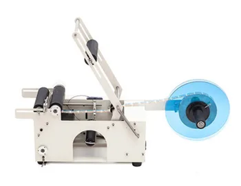 

Semi-Automatic Round Bottle Labeling Machine Labeler Machine bottle labeling machine